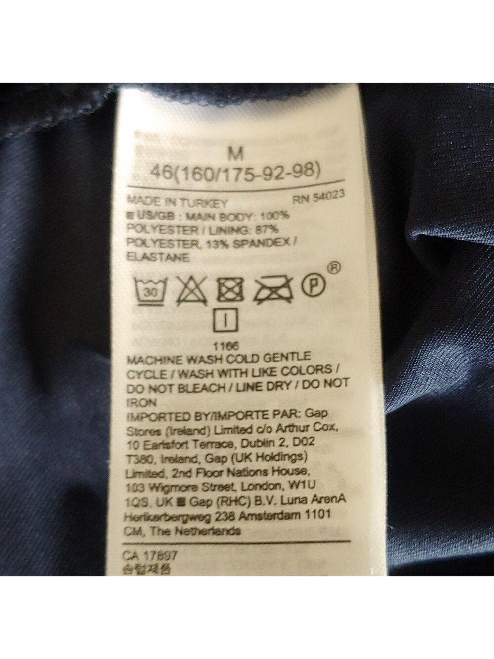 Banana Republic Women's Navy Pleaded Dress -Medium - Picture 13 of 13